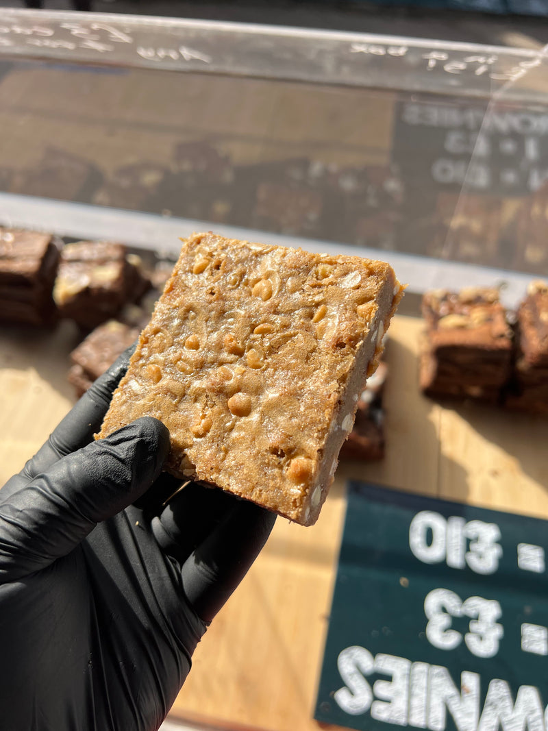 White Chocolate Chip Blondie