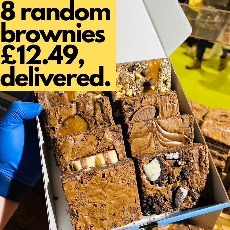Random brownies - 8 box - Northern Brownies