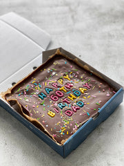 Birthday Brownie Slab - Northern Brownies