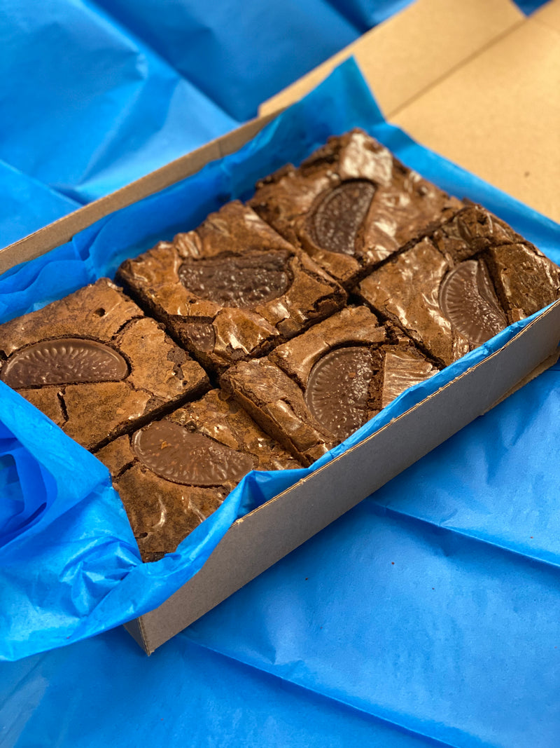 Chocolate Orange Brownies - Northern Brownies